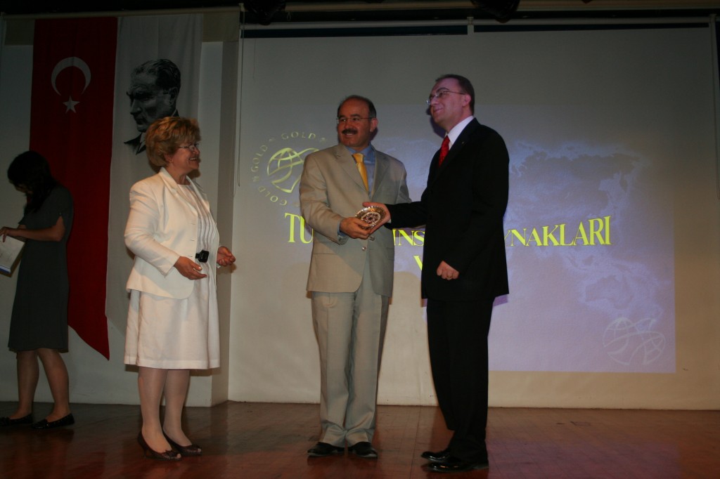 With Turkish Minister of National Education, Dr.Celik in Ankara 2009