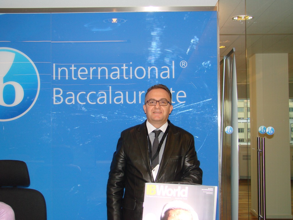 At the IB regional office in Holland, December 2012