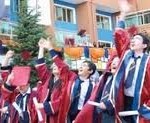 Graduation ceremony at Yuce