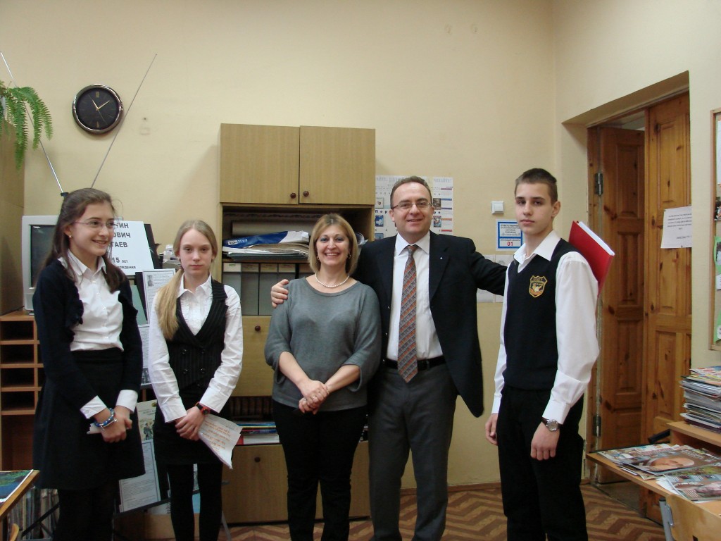IB candidate students at Moscow School 1404